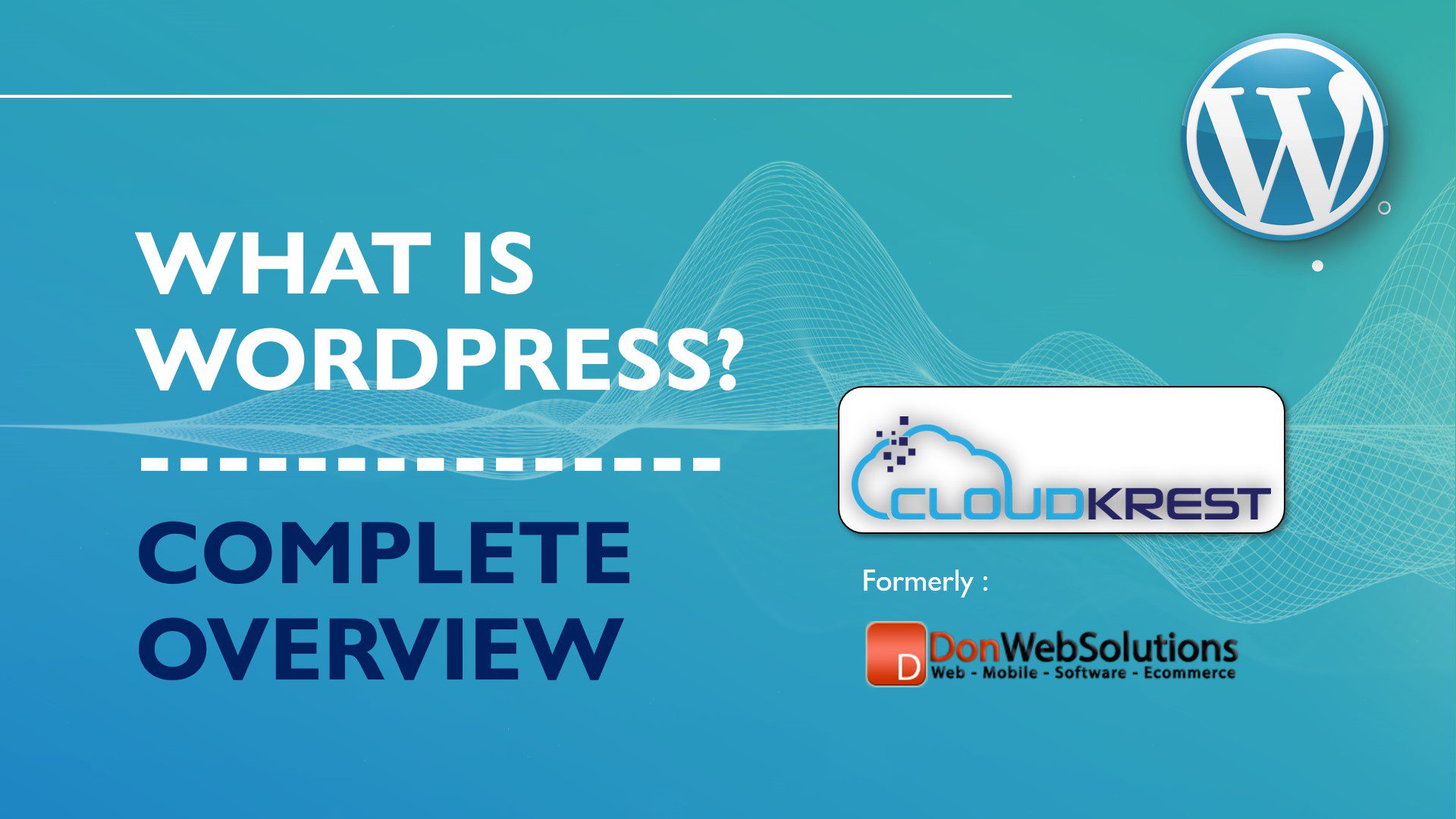 What is WordPress - WordPress 101 tutorial