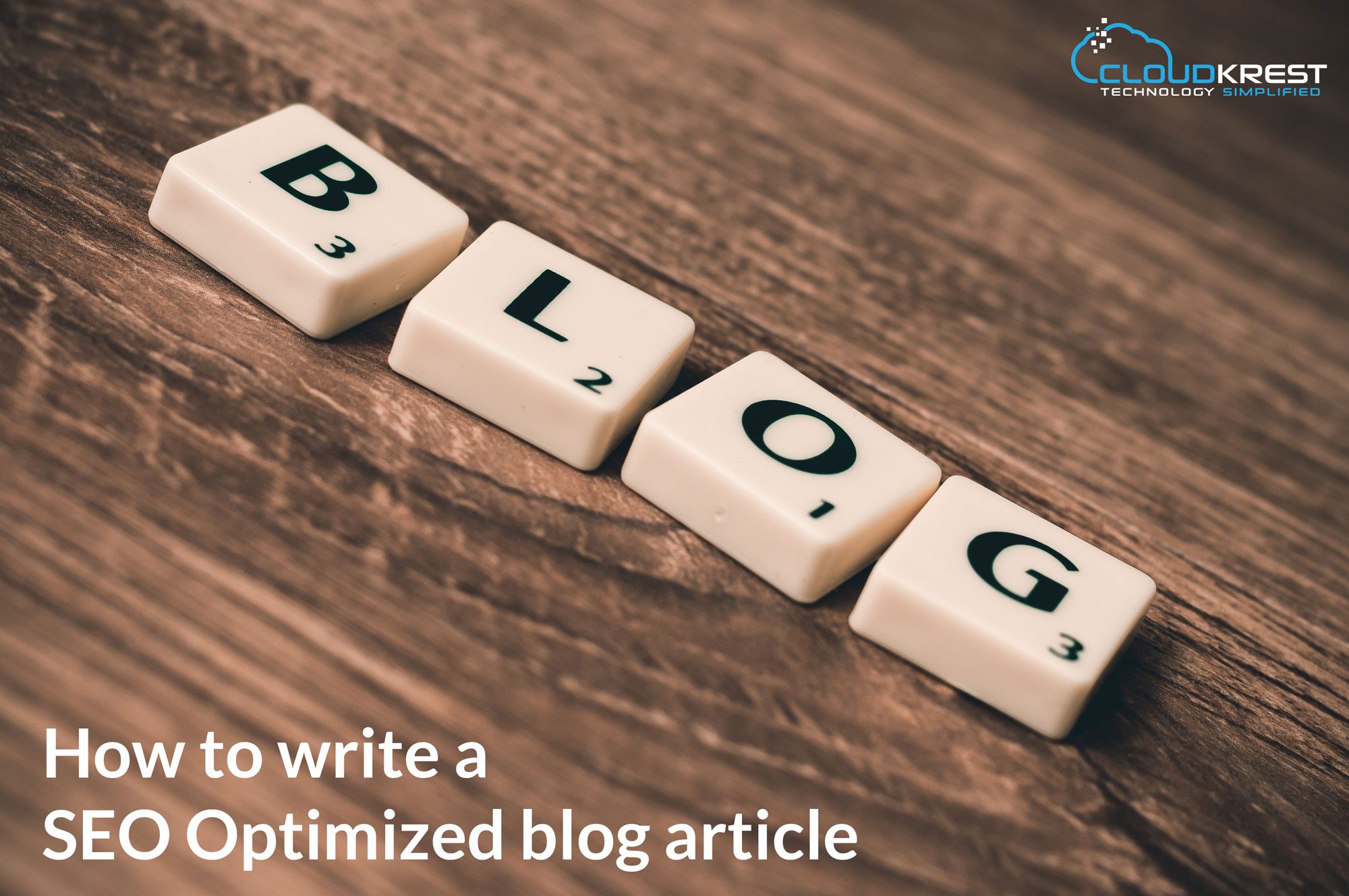 How to write a SEO Optimized blog article